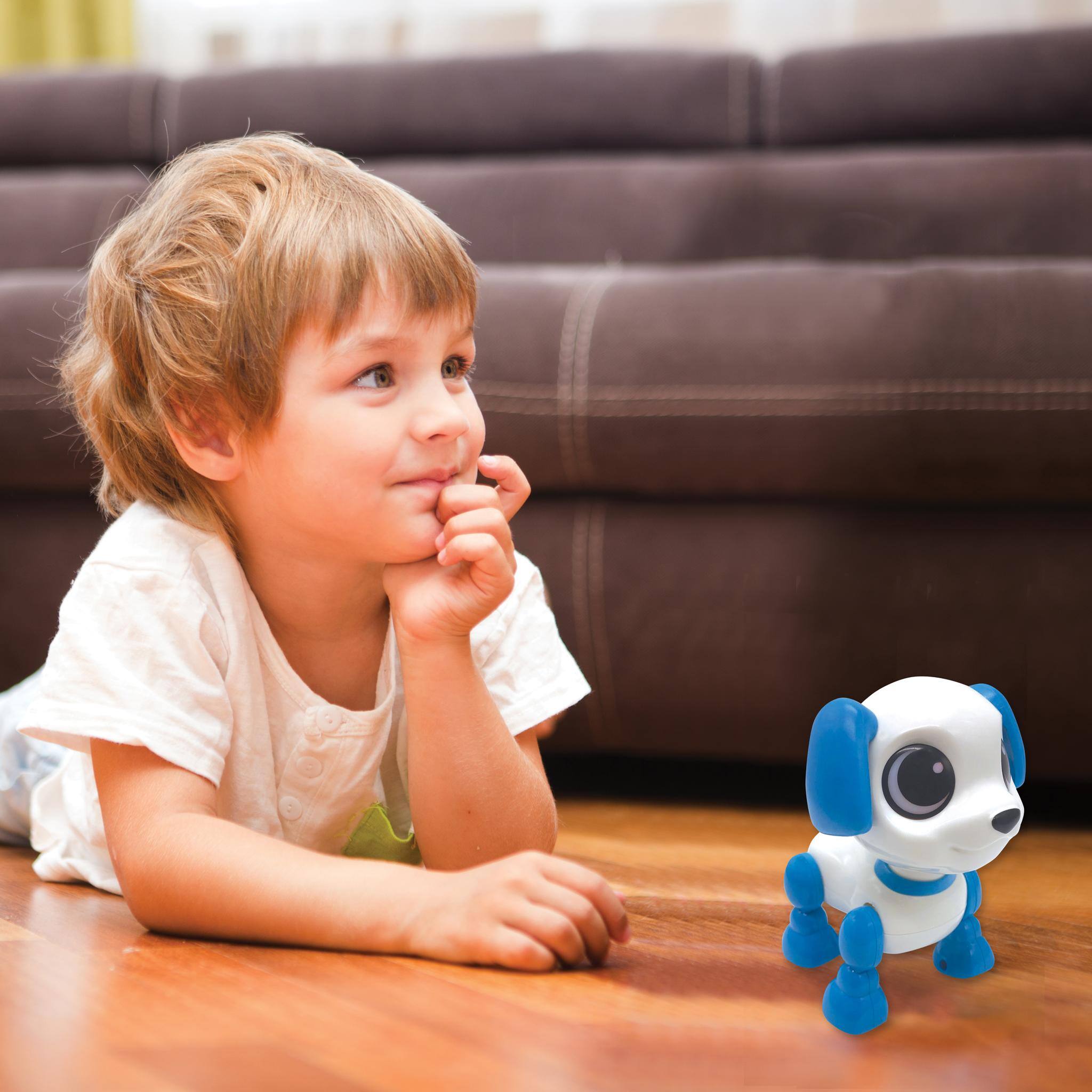 Alt View 4. Lexibook - Power Puppy Mini Robot Dog with Sound & Clap Commands.