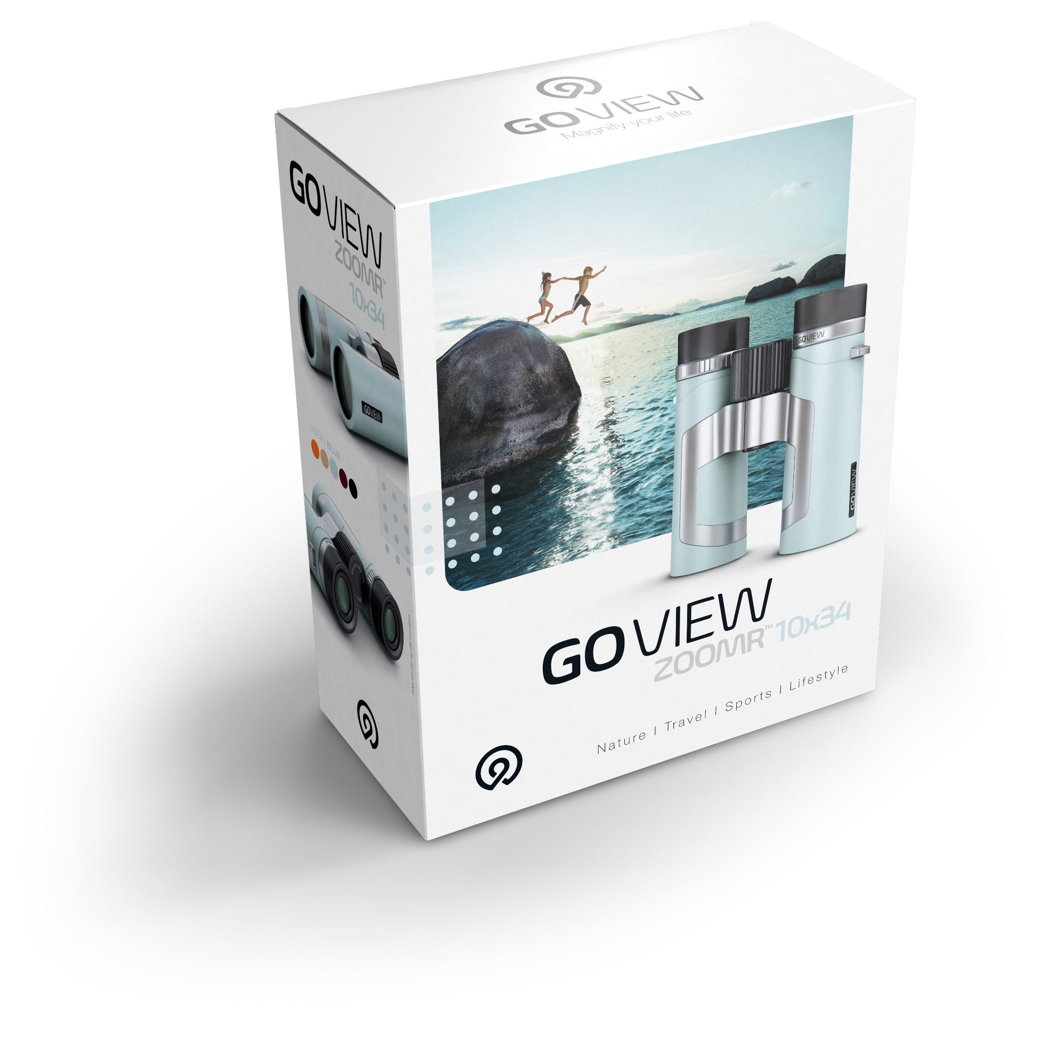 GOVIEW MONOCULAR 2000R 10-34 8x5 GO VIEW ZOOMER 10x34 I Lifestyle I Sports I Travel Nature