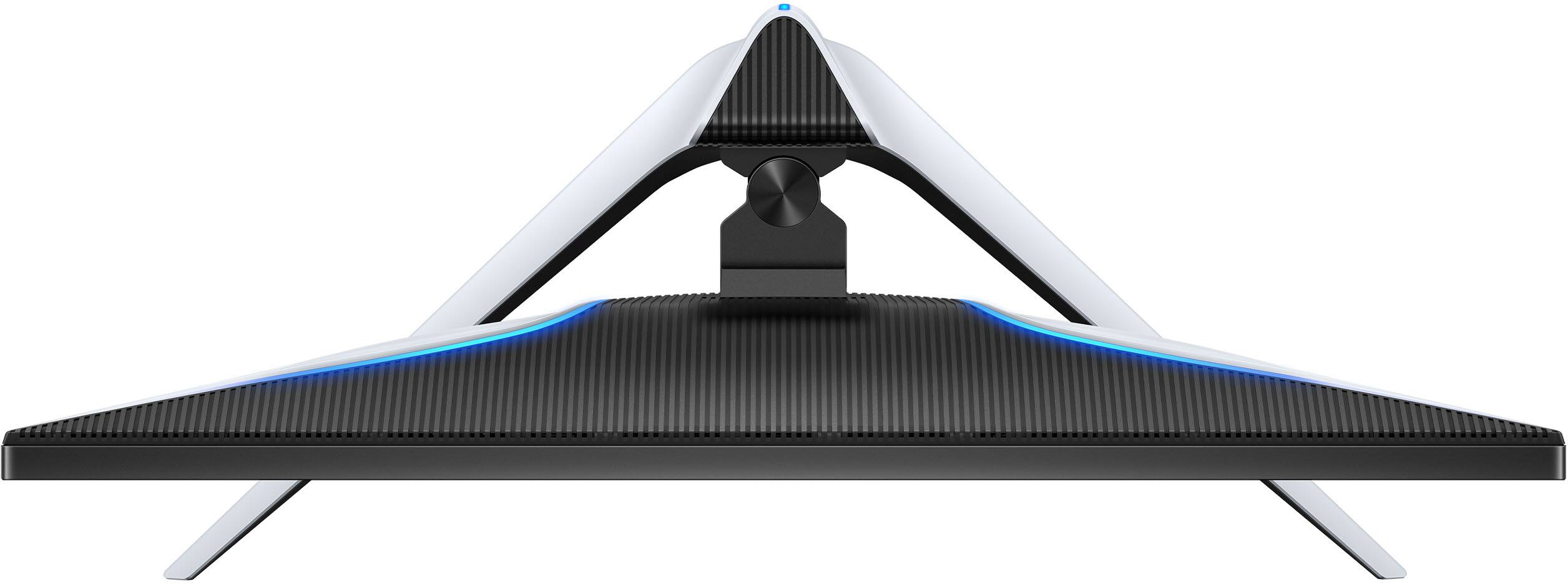 Alt View 24. TCL - 27" R94 Series 4K UHD HDR QD-Mini LED Gaming Monitor - Black and White.