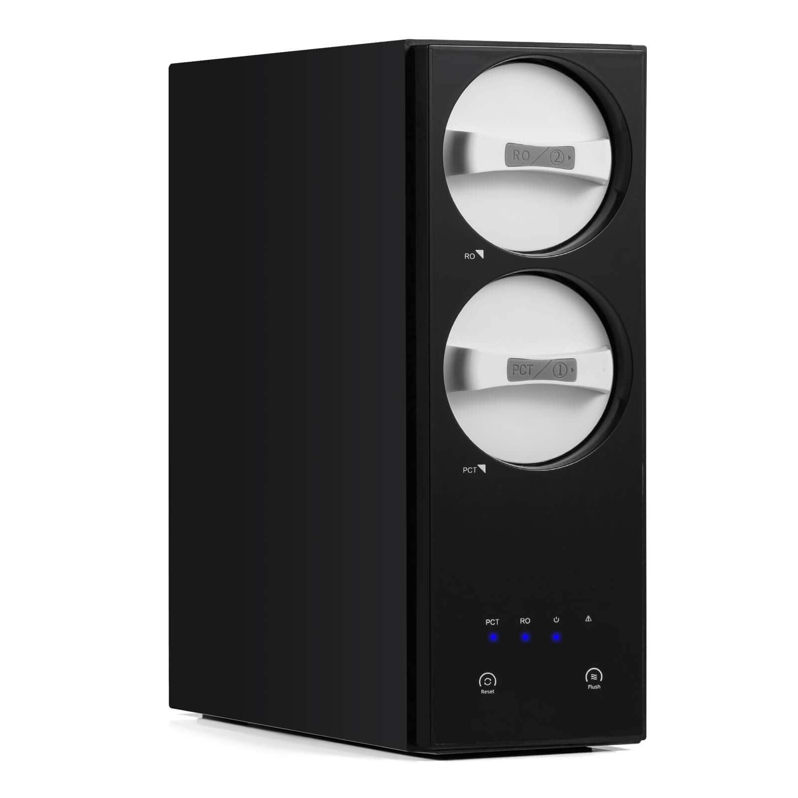 Costway - 600 GPD AW-RB20 Alkaline PH+ Reverse Osmosis Water Filter with 8-Stage Filtration-600 GPD RO - Black