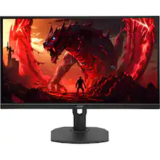 Front. Acer - Nitro XF3 27" 16:9 200Hz Widescreen LCD Gaming Monitor UM.HX1AA.103 - Black.
