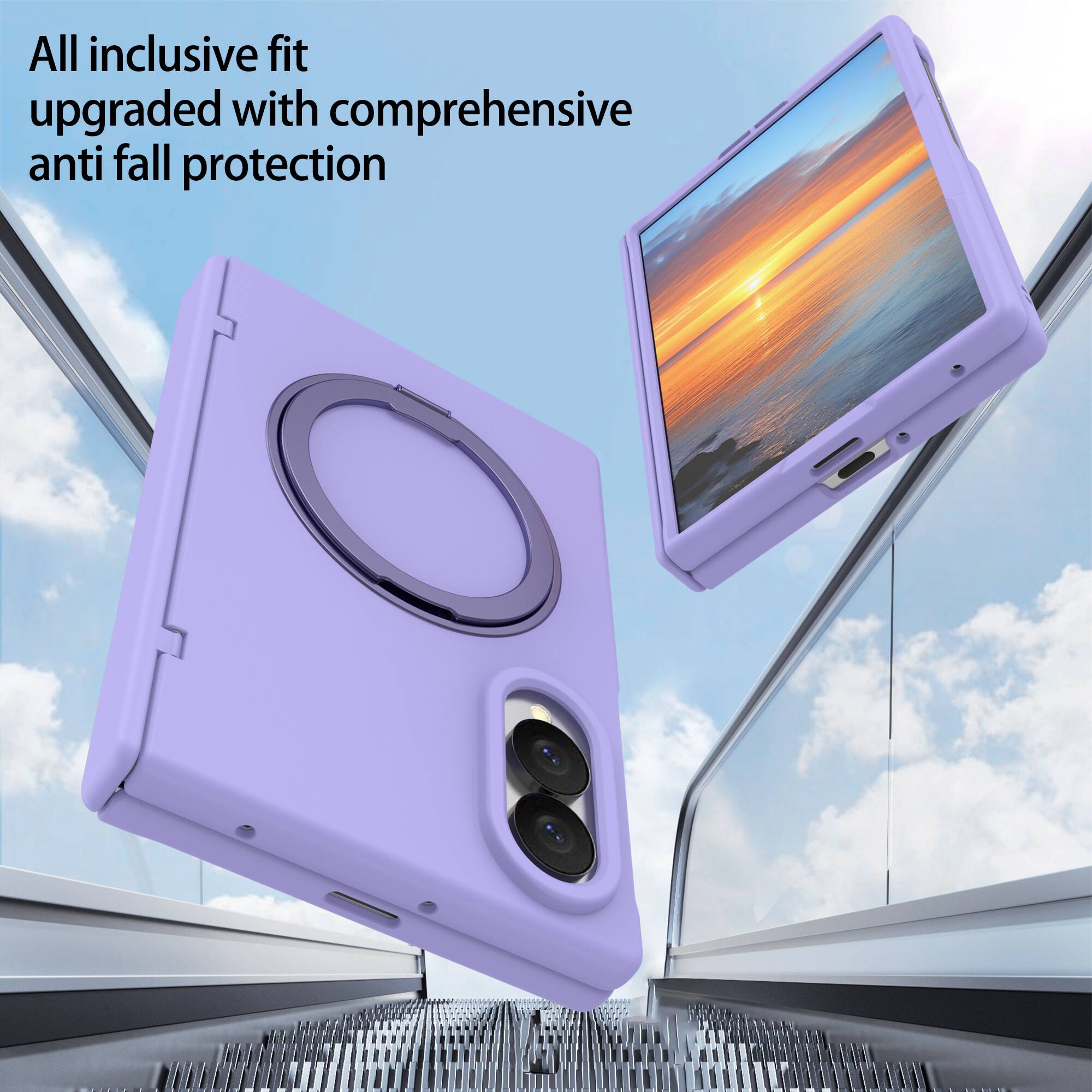 All inclusive fit upgraded with comprehensive anti fall protection