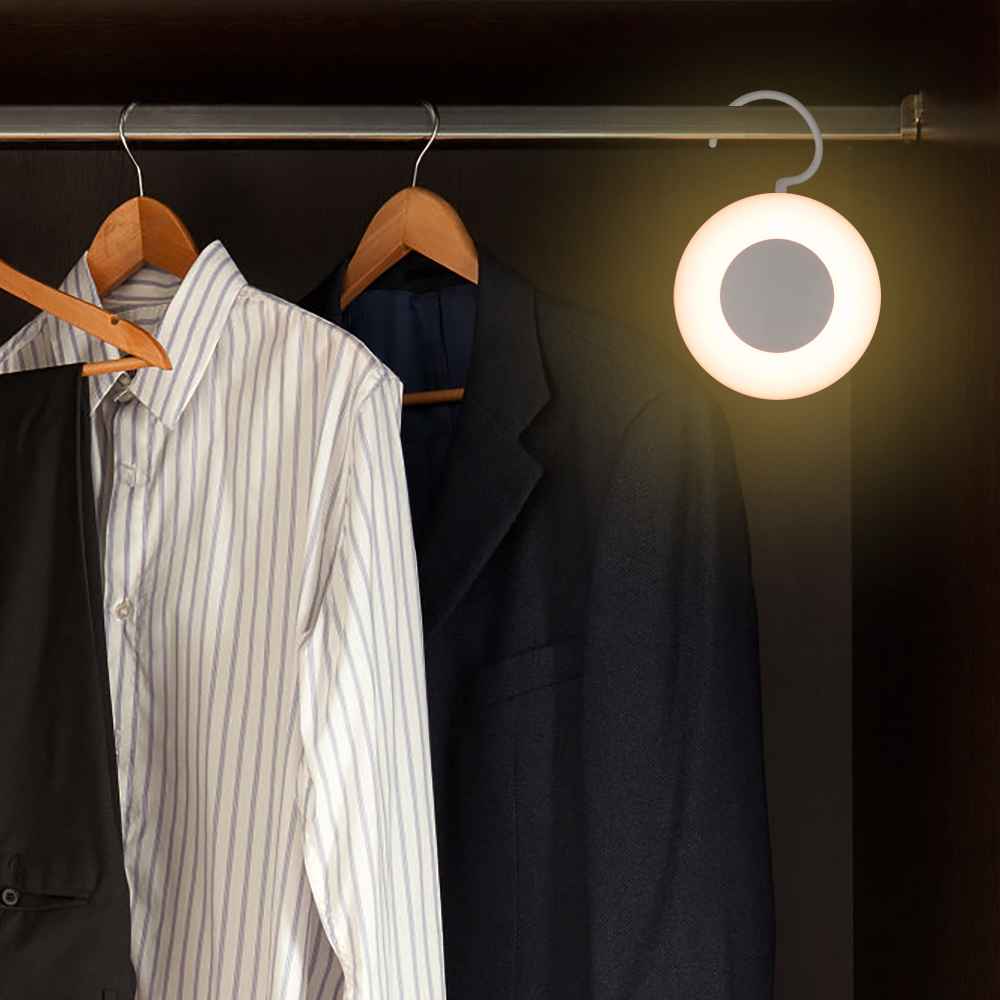 Alt View 2. BEARSOLIM - Ambient Night Light Lantern table lamp with Wireless Charging Dot Samrtphone Charger - White.