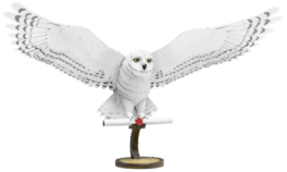 Metal Earth - Premium Series Hedwig 3D Metal Model Kit Fascinations - Silver