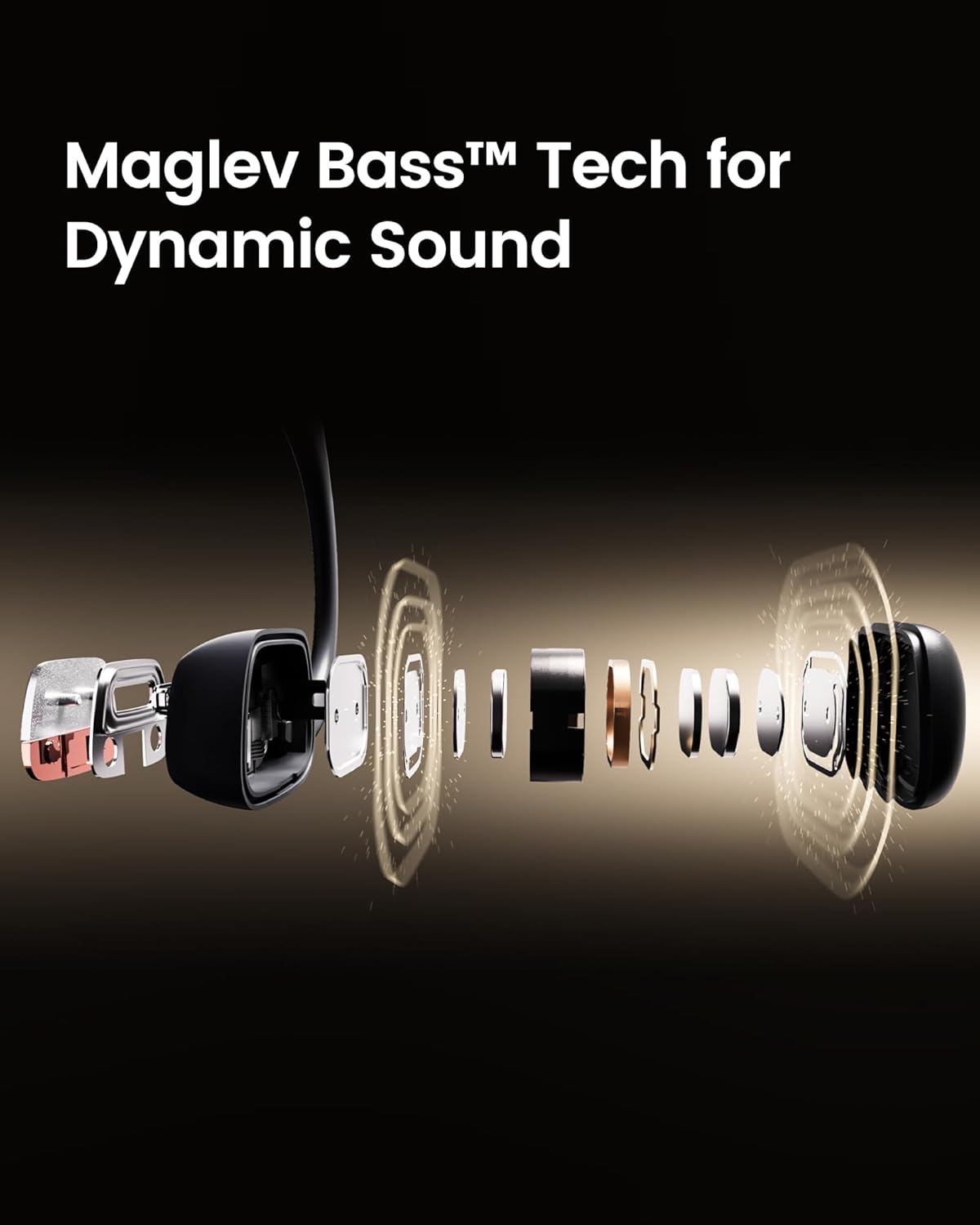 Maglev Bass™ Tech for Dynamic Sound