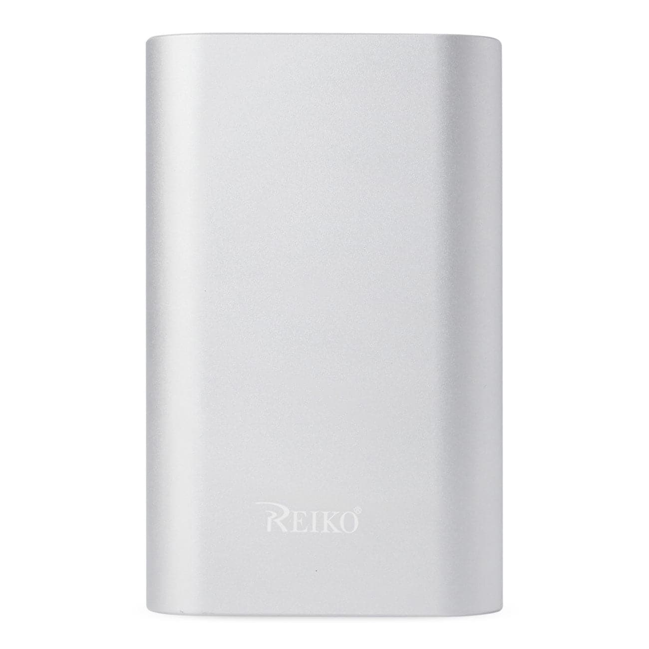 Front. Reiko - 2A5V 6800Mah Universal Power Bank With Two Usb-A Ports And One Usb-C In Silver - Silver.