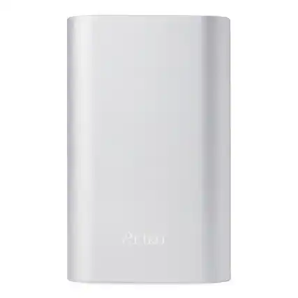 Front. Reiko - 2A5V 6800Mah Universal Power Bank With Two Usb-A Ports And One Usb-C In Silver - Silver.