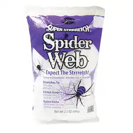 Funworld - Super Stretch Spider Web Prop 2.10 Oz - White