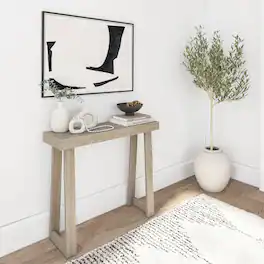 Plank+Beam - Classic Console Table - 36 inches - Seashell
