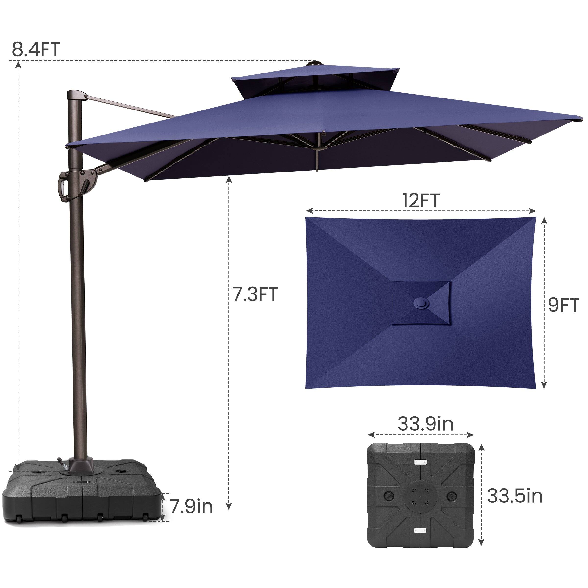 8.4FT  
12FT  
7.3FT  
9FT  
33.9in  
7.9in  
33.5in