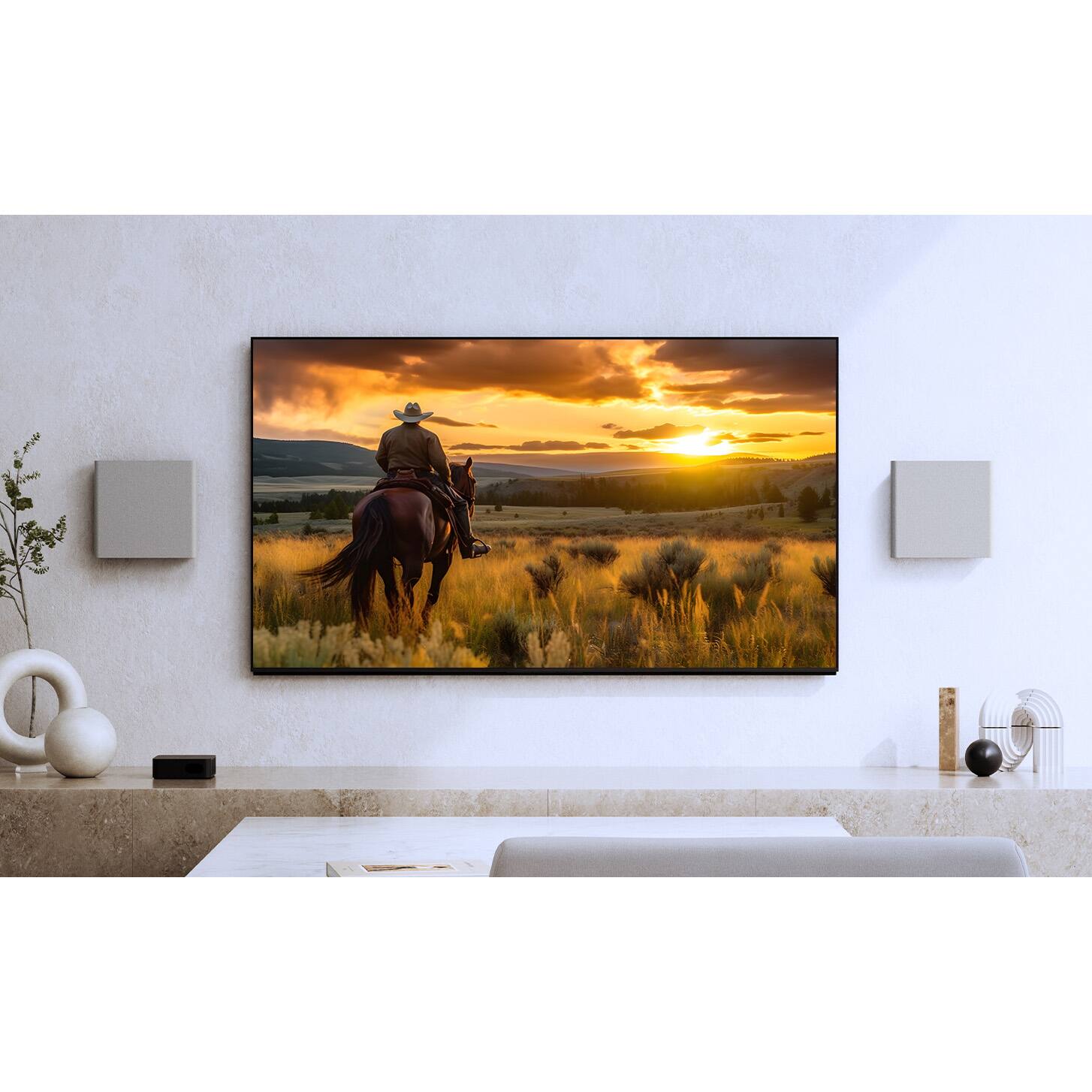 Alt View 4. Sony - BRAVIA Theater Quad w/16 speakers + Premium Audio + 2 Year Extended Warranty Bundle.