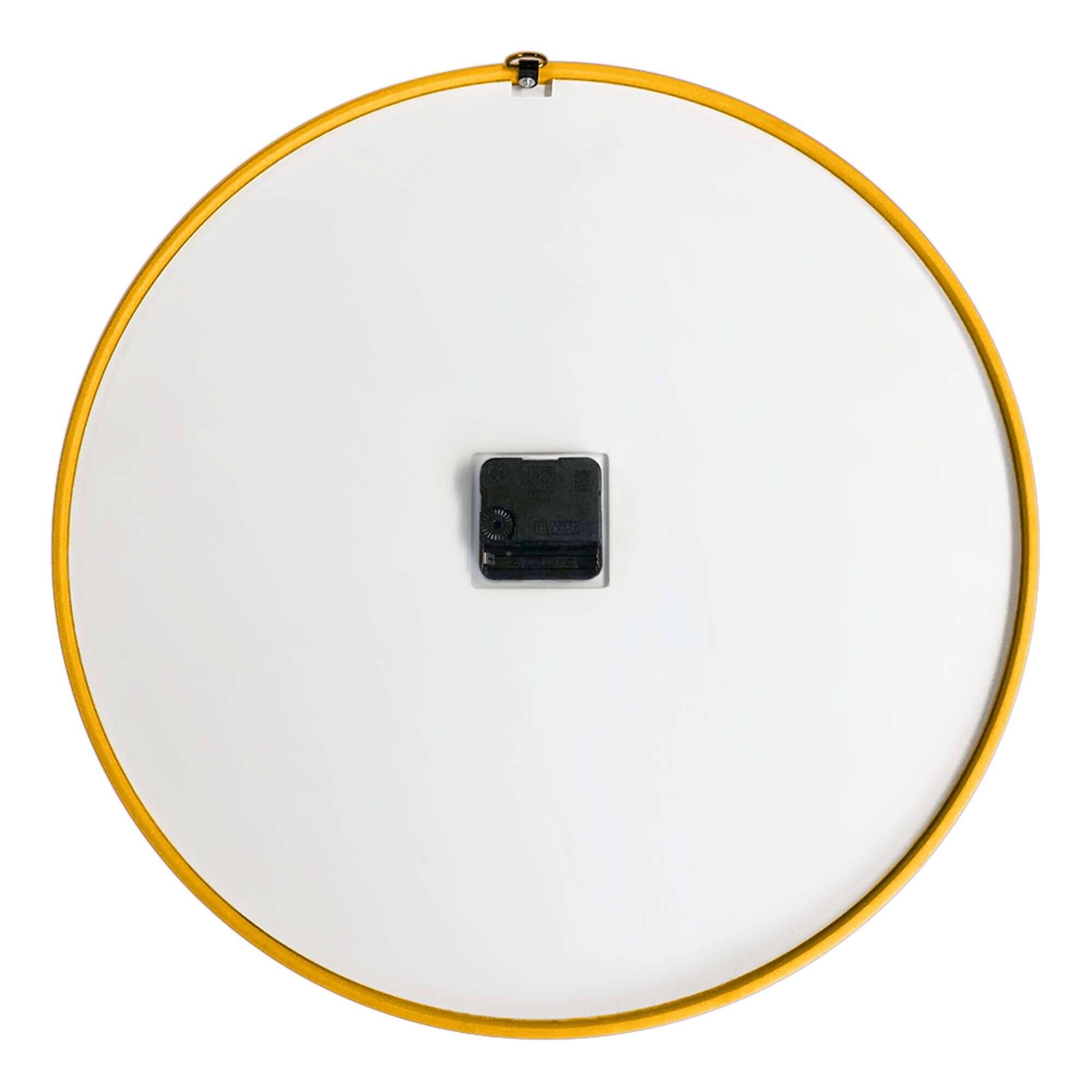 Alt View 3. The Fan-Brand - Golden State Warriors 17.5" Modern Disc Wall Clock - Multicolor.