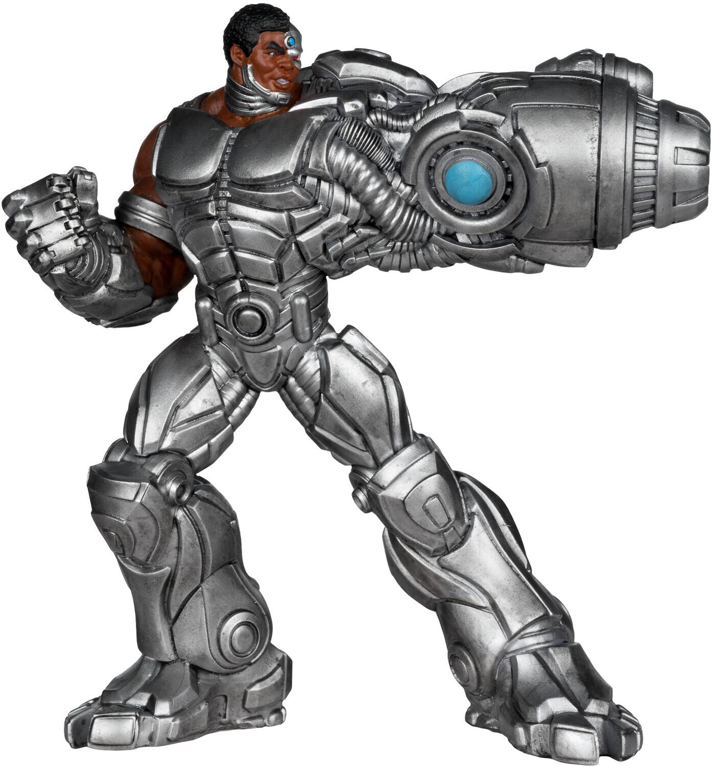 Alt View 2. DC Direct - McFarlane Toys - DC Direct - Todd's Mods - Cyborg Collector Vinyl Figure   - COLLECTIBLES - Multicolor.