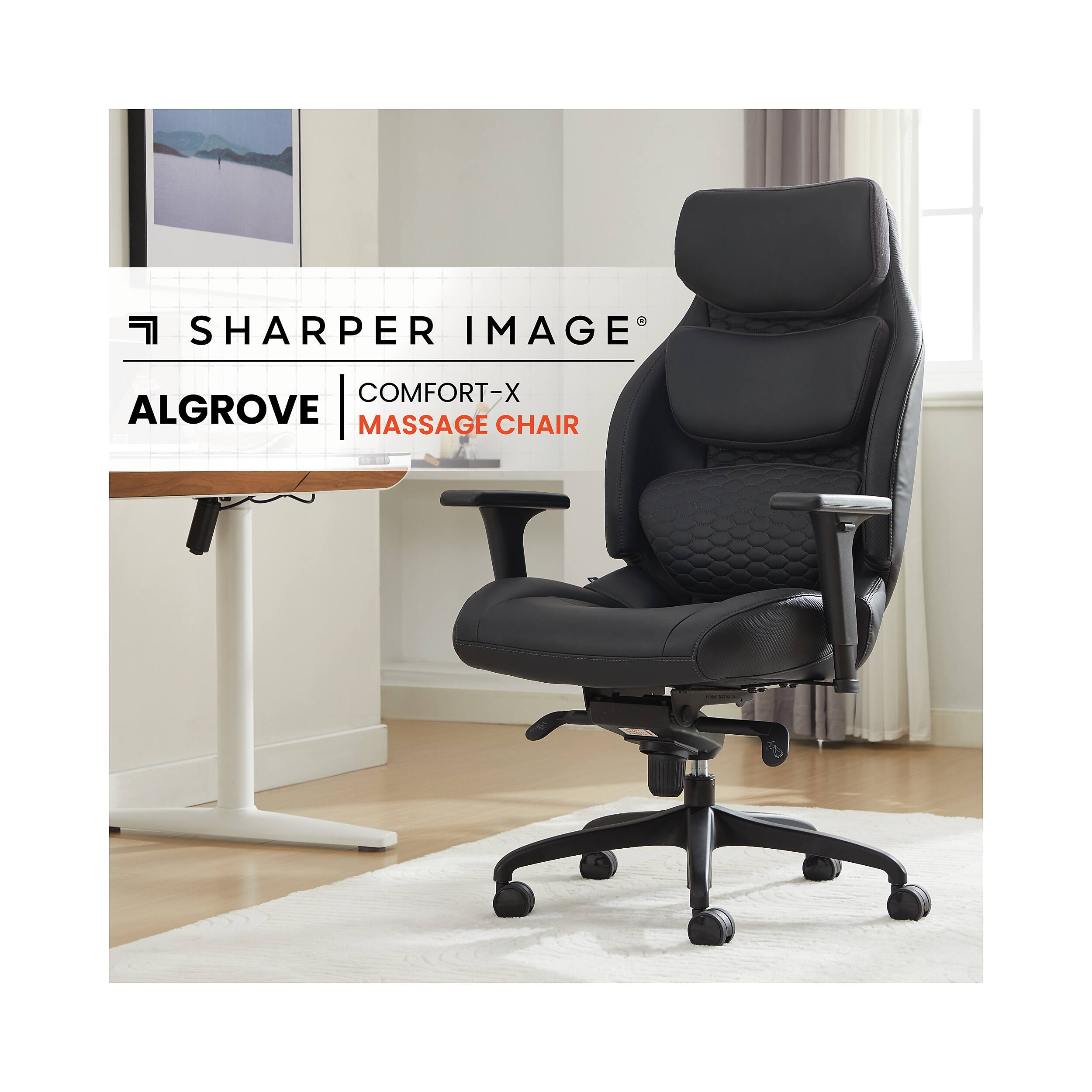 SHARPER IMAGE  
ALGROVE | COMFORT-X MASSAGE CHAIR
