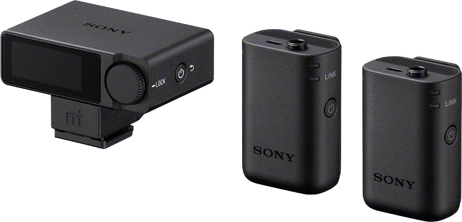 Sony wireless microphone ECM W5 Black - Best Buy