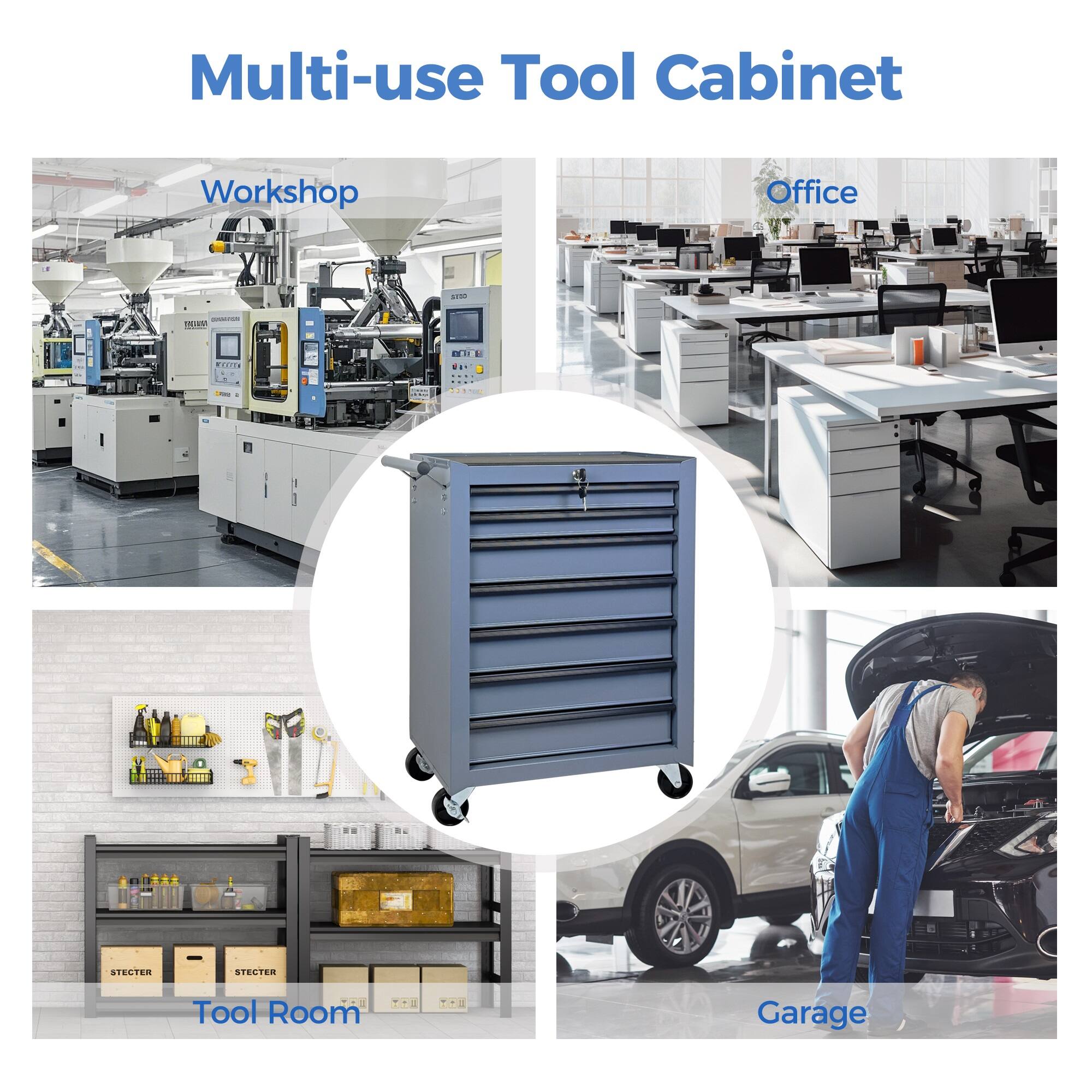 Multi-use Tool Cabinet

Workshop

Office

Tool Room

Garage