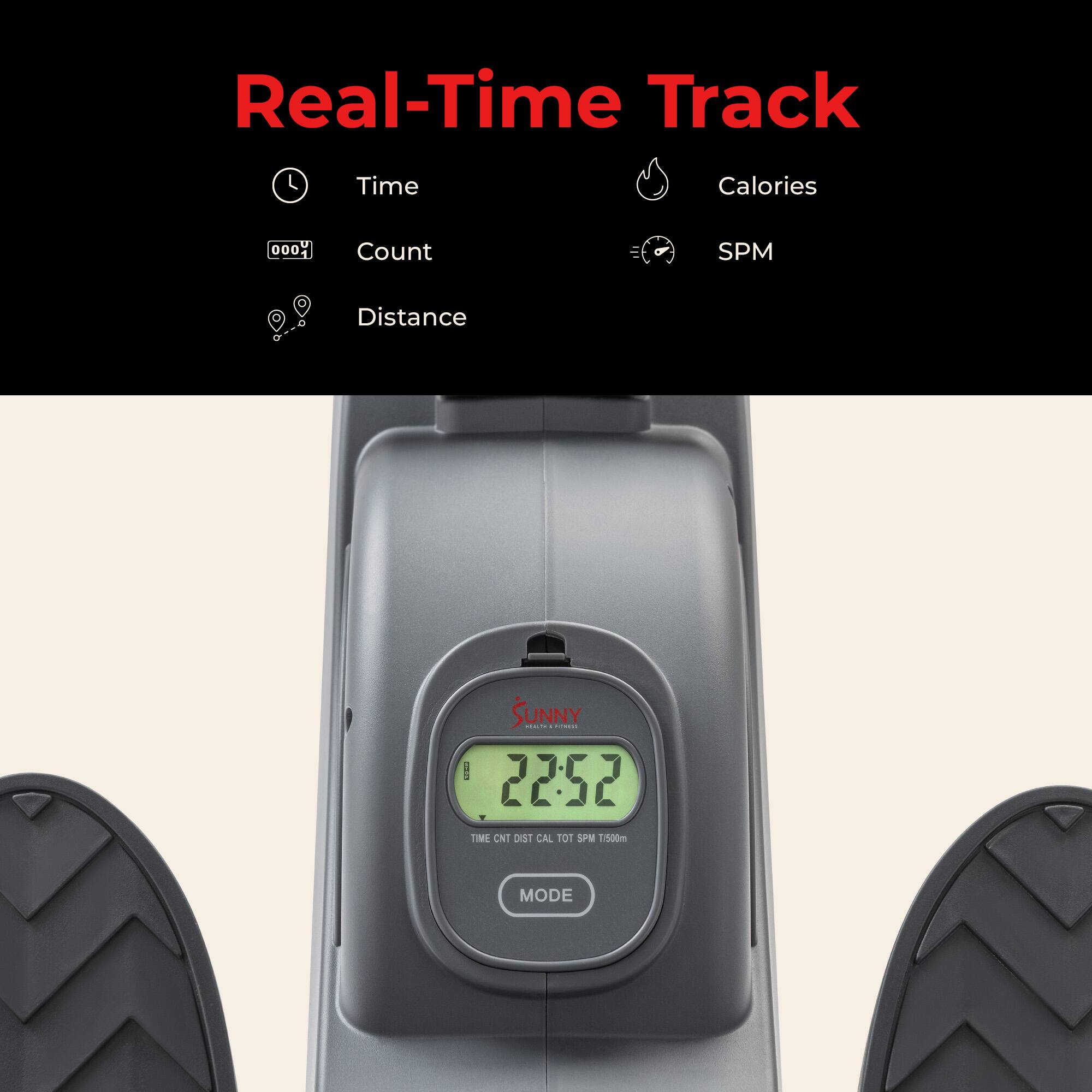 Real-Time Track

Time Calories Count SPM Distance

22:52 TIME CNT DIST CAL SPM T/500m MODE