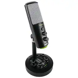 Mackie - Chromium EleMent Series Premium USB Condenser Microphone with Built-In 2-Channel Mixer