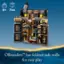 Ollivanders has foldout side walls for easy play.