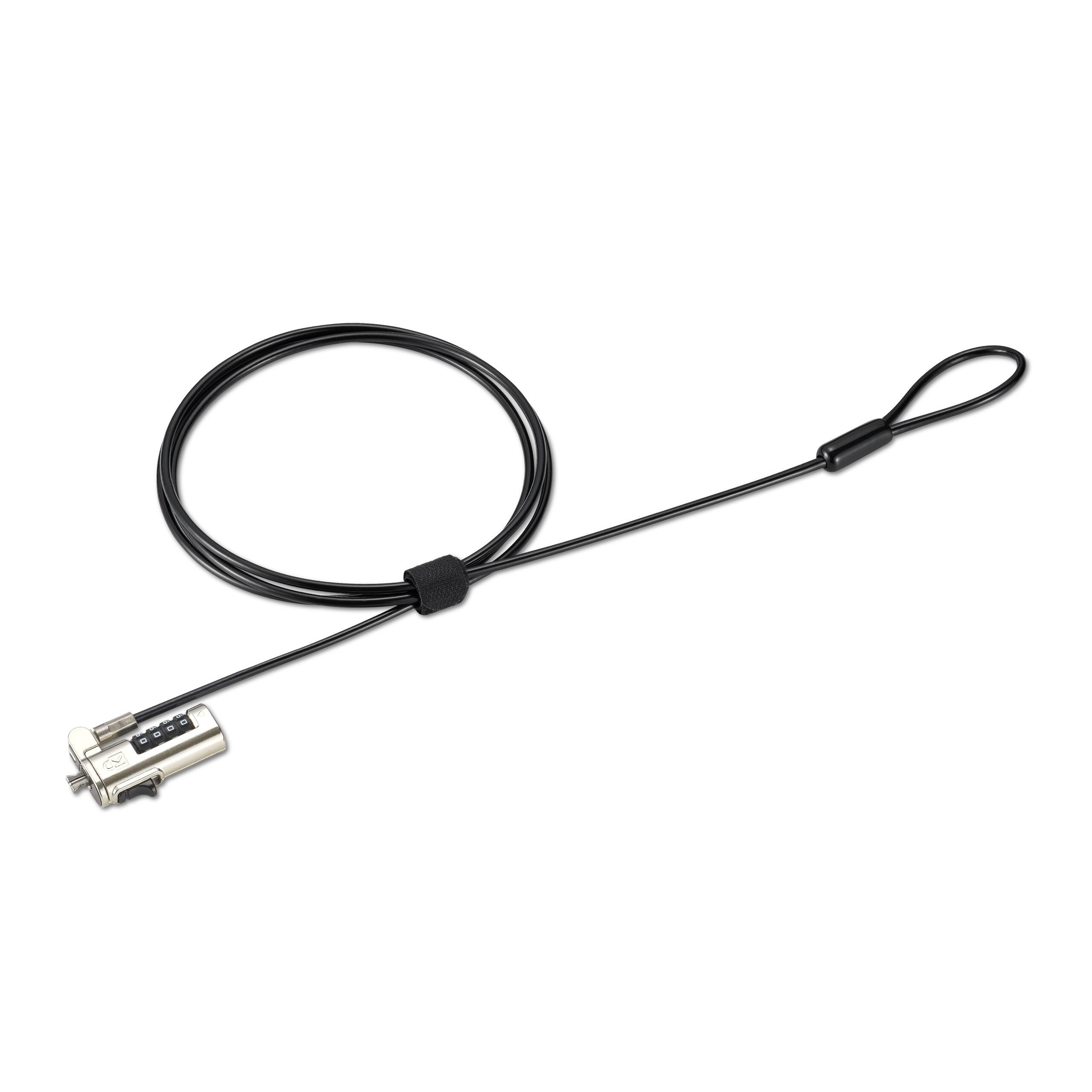 Kensington - Simply Solutions Nano Combo Laptop Lock Resettable 4-Digit Combo 72in Carbon Steel Cable Slim Lock Head K60214WW price history on PriceWatchPro