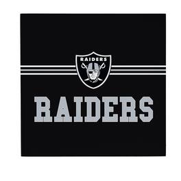 Evergreen Enterprises - Las Vegas Raiders 12" x 12" Wood Wall Sign - Multicolor