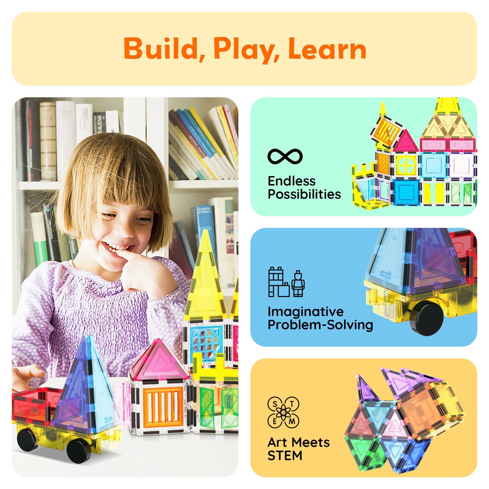 Build, Play, Learn

Endless Possibilities

Imaginative Problem-Solving

Art Meets STEM