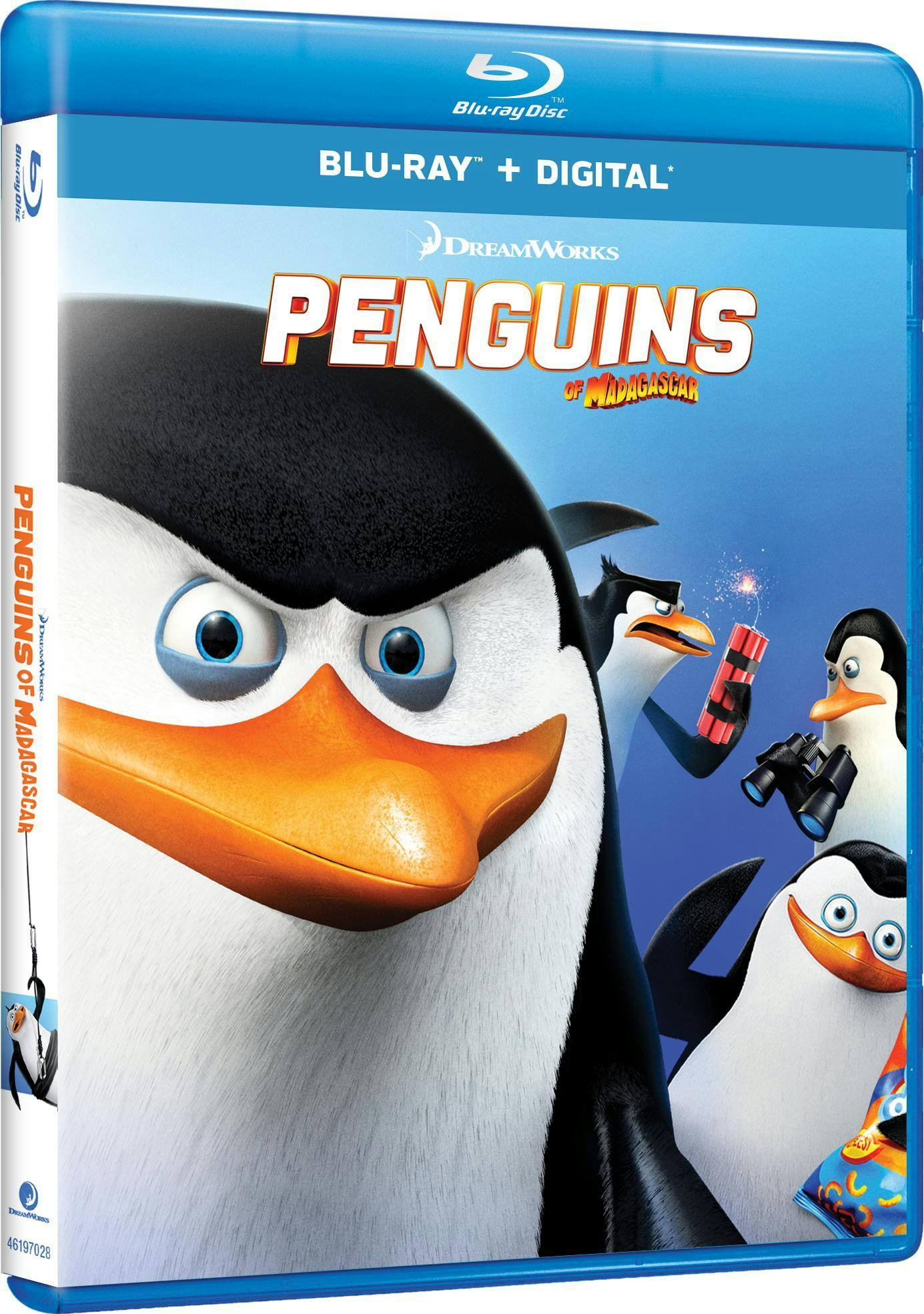 Angle. Penguins of Madagascar (Blu-ray New Box Art) [Blu-ray].