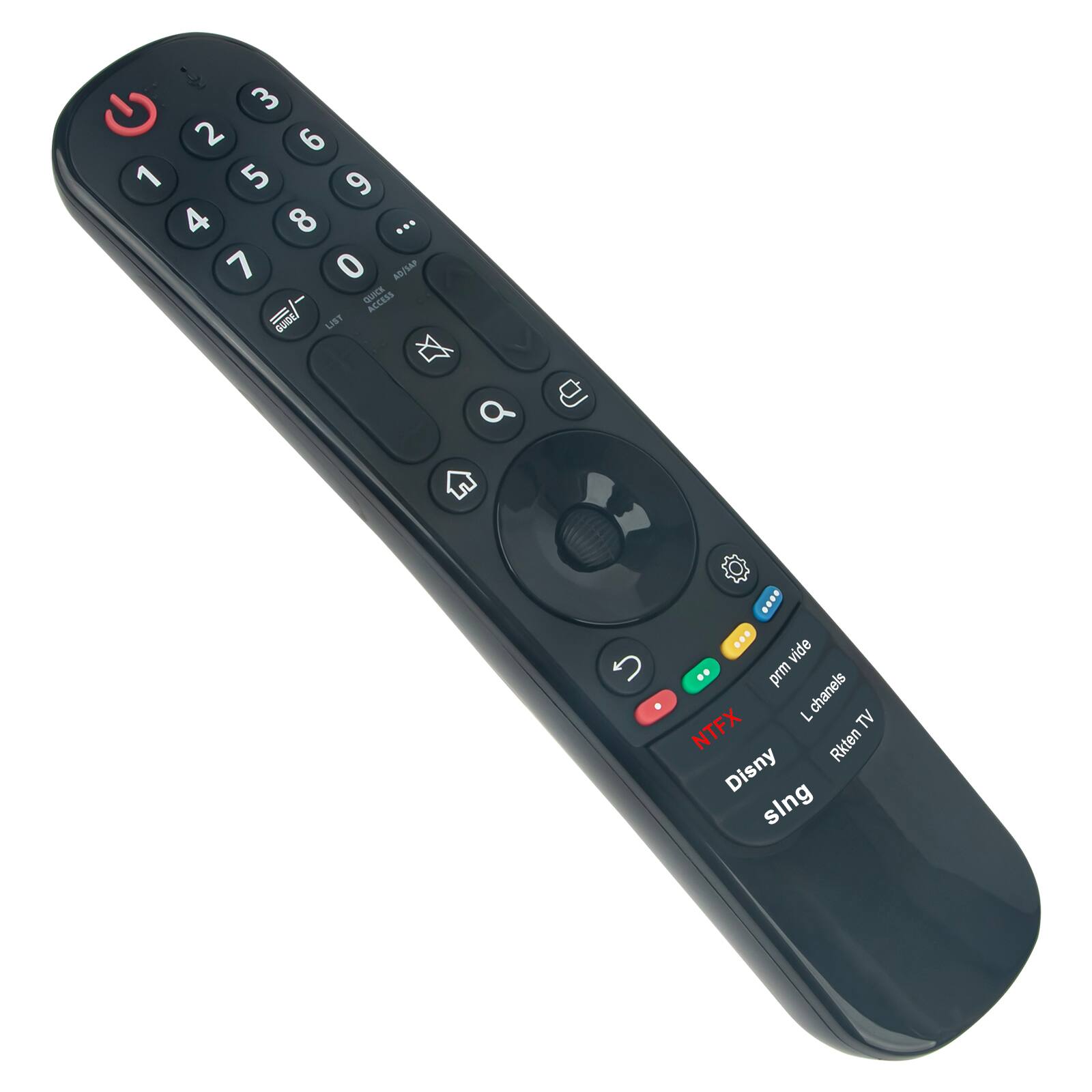 3 2 6 1 5 9 4 8 7 0 AD/SAP QUICK ACCESS GUIDE LIST

vide : prm 7 channels TV NTFX Rkten Disney sling