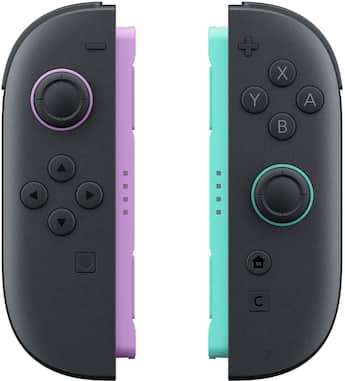 Nintendo Joy Con 2 (L)/(R) Light Purple / Light Green Multi - Best Buy Nintendo Joy Con 2 (L)/(R) Light Purple / Light Green Multi - Best Buy