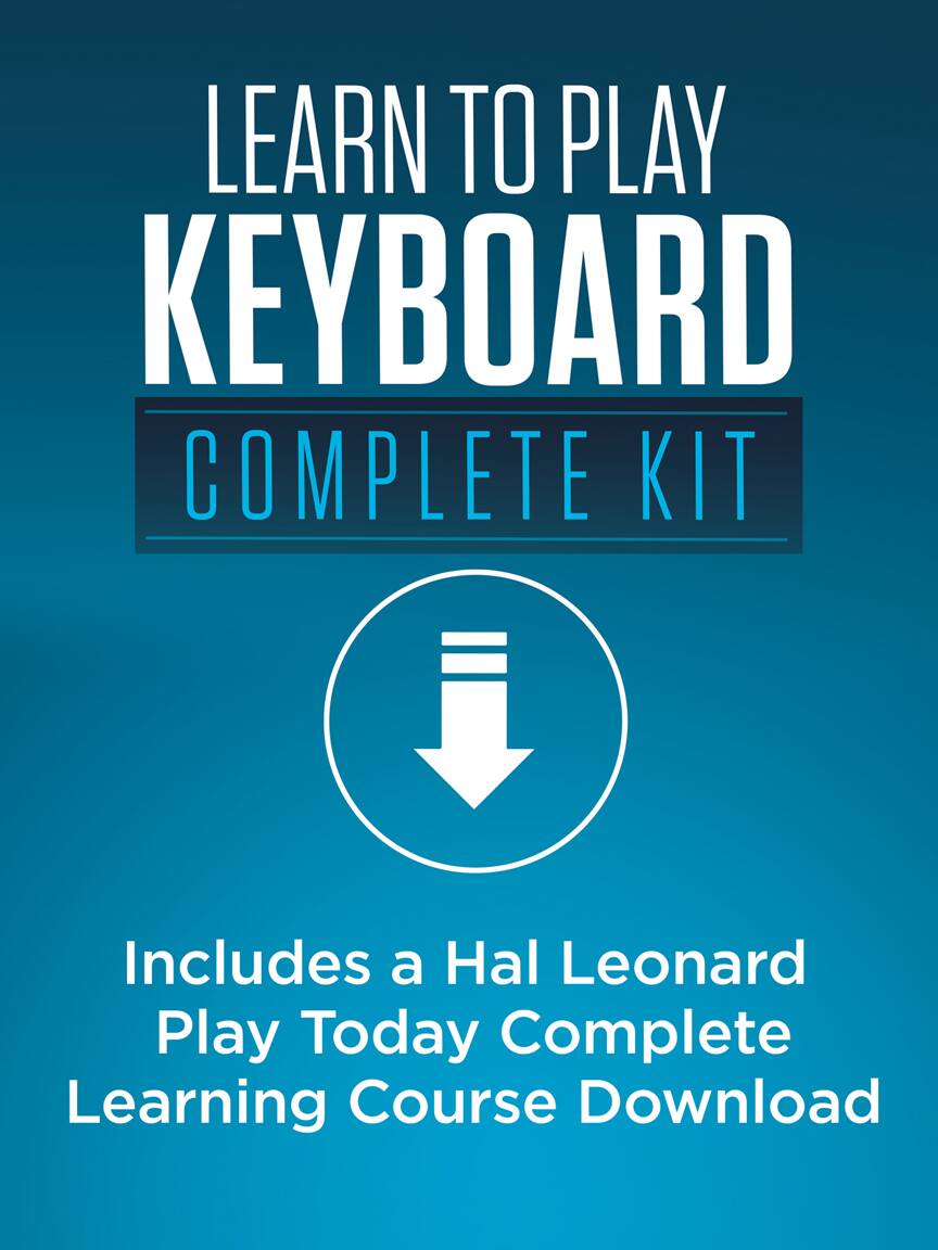 Alt View 11. Hal Leonard - Portable Learn to Play Keyboard Kit with 61 Keys - Black.