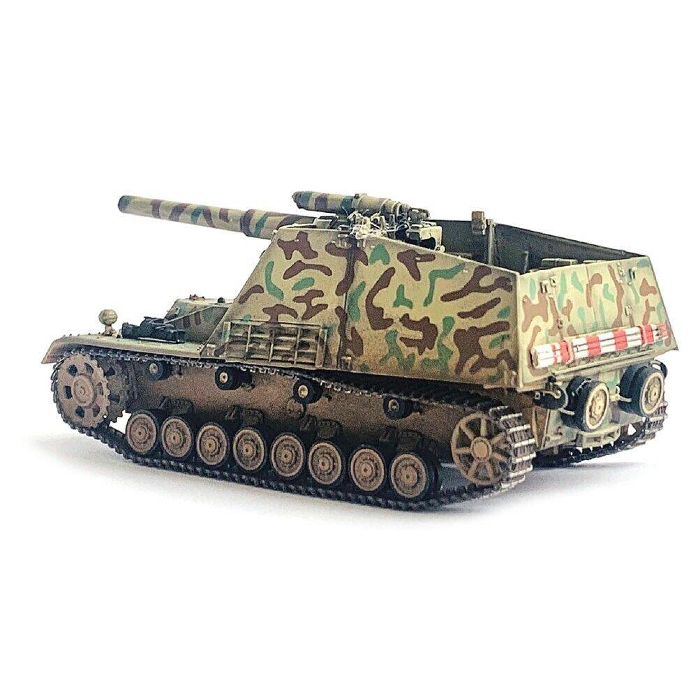 Angle. Dragon Models - German Sd.Kfz.165 Hummel Self-Propelled Gun V1 Early Production German Army NEO Dragon Armor Series 1/72 Plastic Model - Multi.