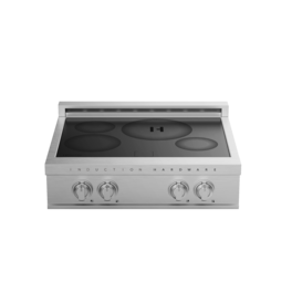 Induction Hardware - 30 Inch Induction Range CookTop, 4 burners - Stainless Steel