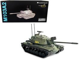 United States M103A2 Heavy Tank D24 Drab "NEO Dragon Armor" Series 1/72 Plastic Model by Dragon Models - Olive