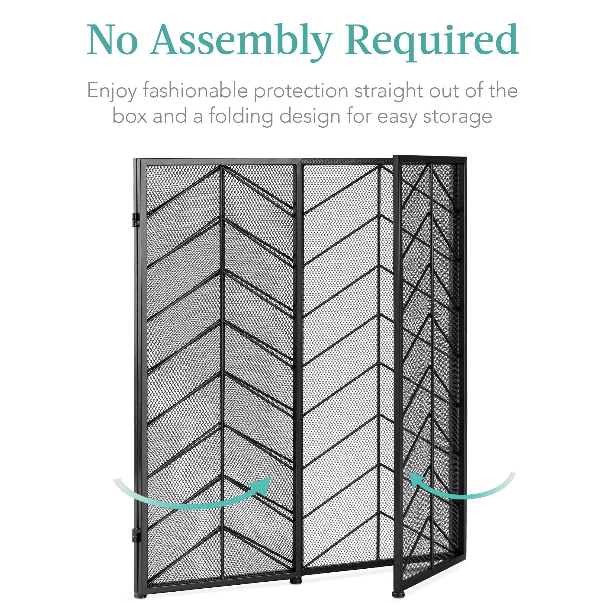 No Assembly Required

Enjoy fashionable protection straight out of the box and a folding design for easy storage.
