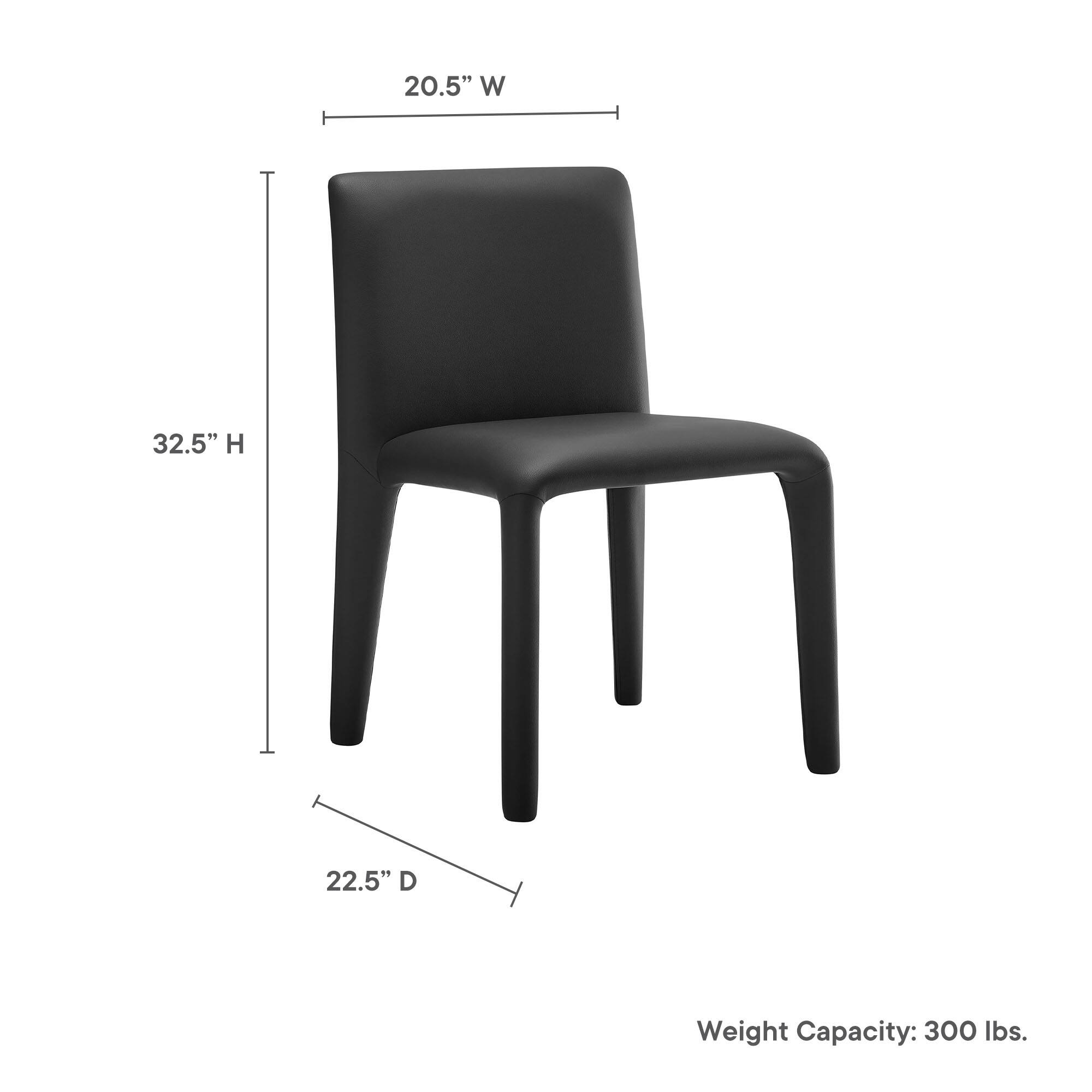 20.5" W  
32.5" H  
22.5" D  
Weight Capacity: 300 lbs.