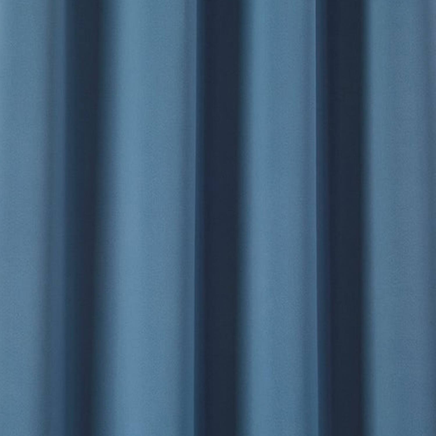 Alt View 1. RT Designers Collection - RT Designers Collection 100% Polyester Twilight Blackout Rod Pocket Curtain Panel 54" x 84" Blue - Blue.