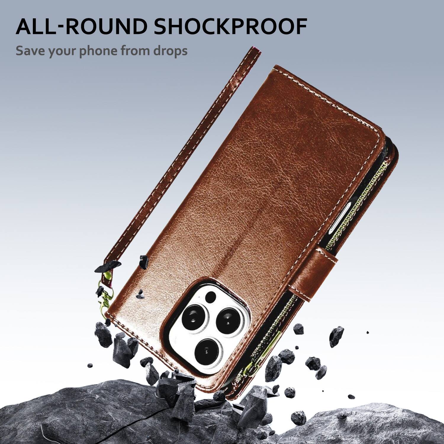 ALL-ROUND SHOCKPROOF  
Save your phone from drops