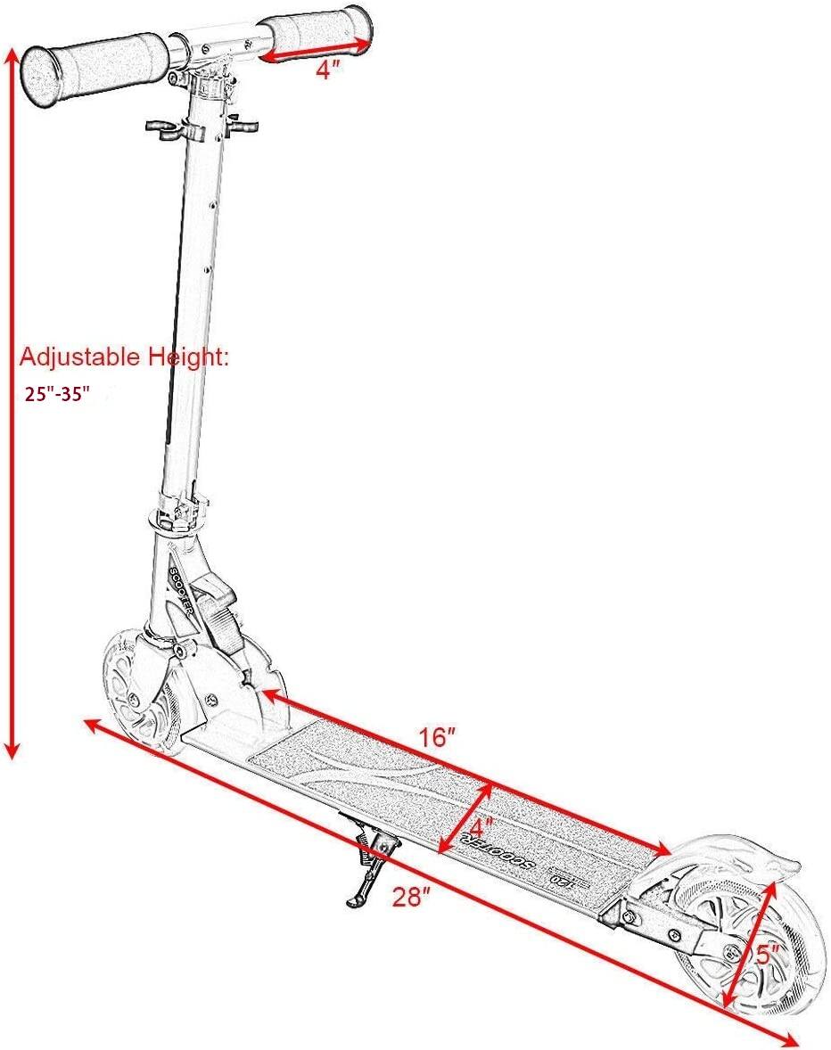 Adjustable Height: 25" - 35"

4" Adjustable Height

16"

28"

5"