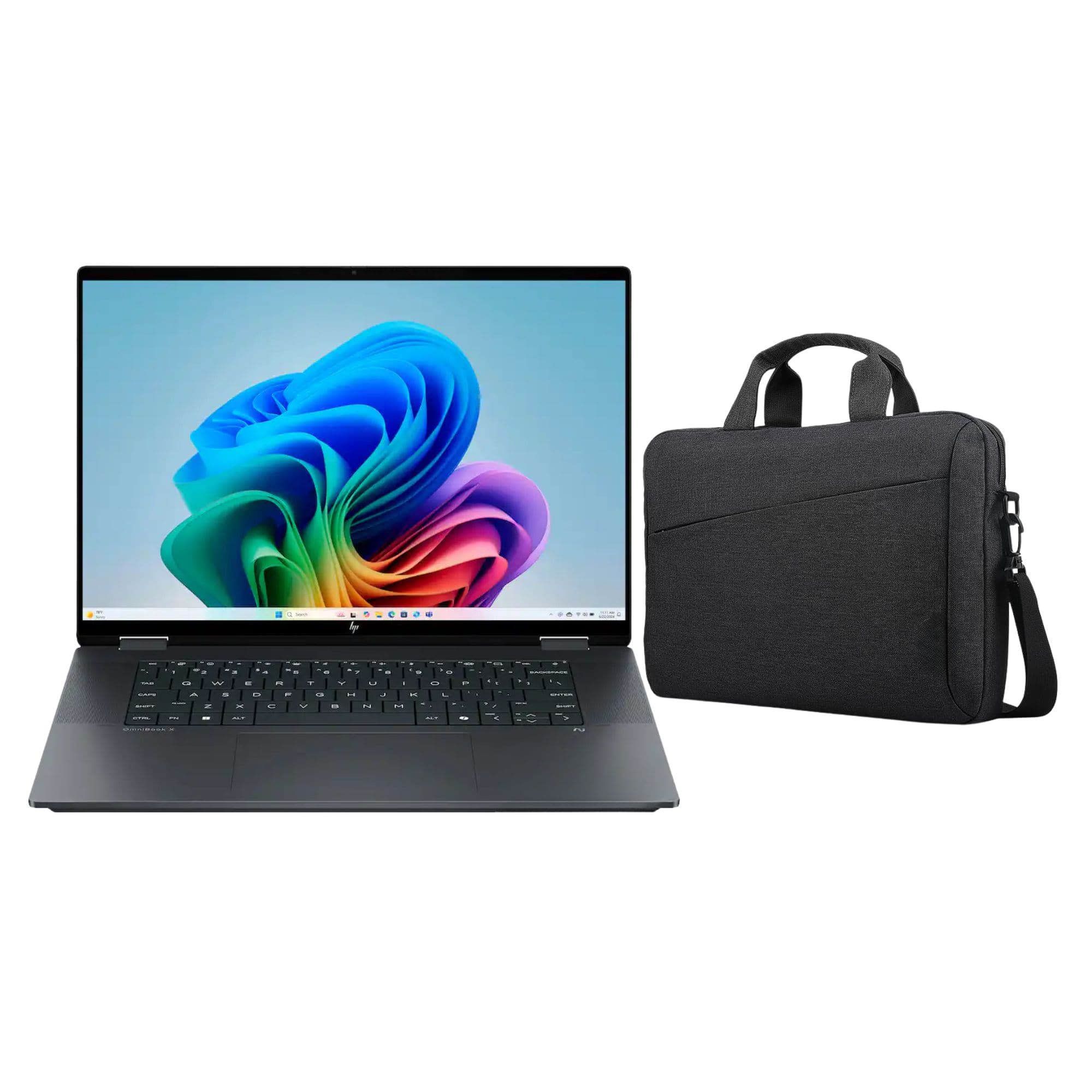 "Bundle - HP - OmniBook X Flip 2-in-1 - 16"" 2K Touchscreen Laptop - Intel Core Ultra 7 256V 2024 - 16GB Memory - 1TB SSD - Copilot+ PC - Eclipse Gray + Carry Case" price history on PriceWatchPro