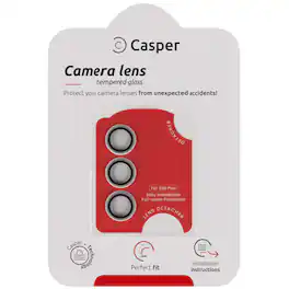 Casper - Camera Lens Protector Compatible For Samsung Galaxy S25 Plus / S25+ - Clear - Clear/Transparent