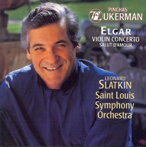 Elgar / St Louis Sym Orch / Slatkin - Violin Cto  - COMPACT DISCS