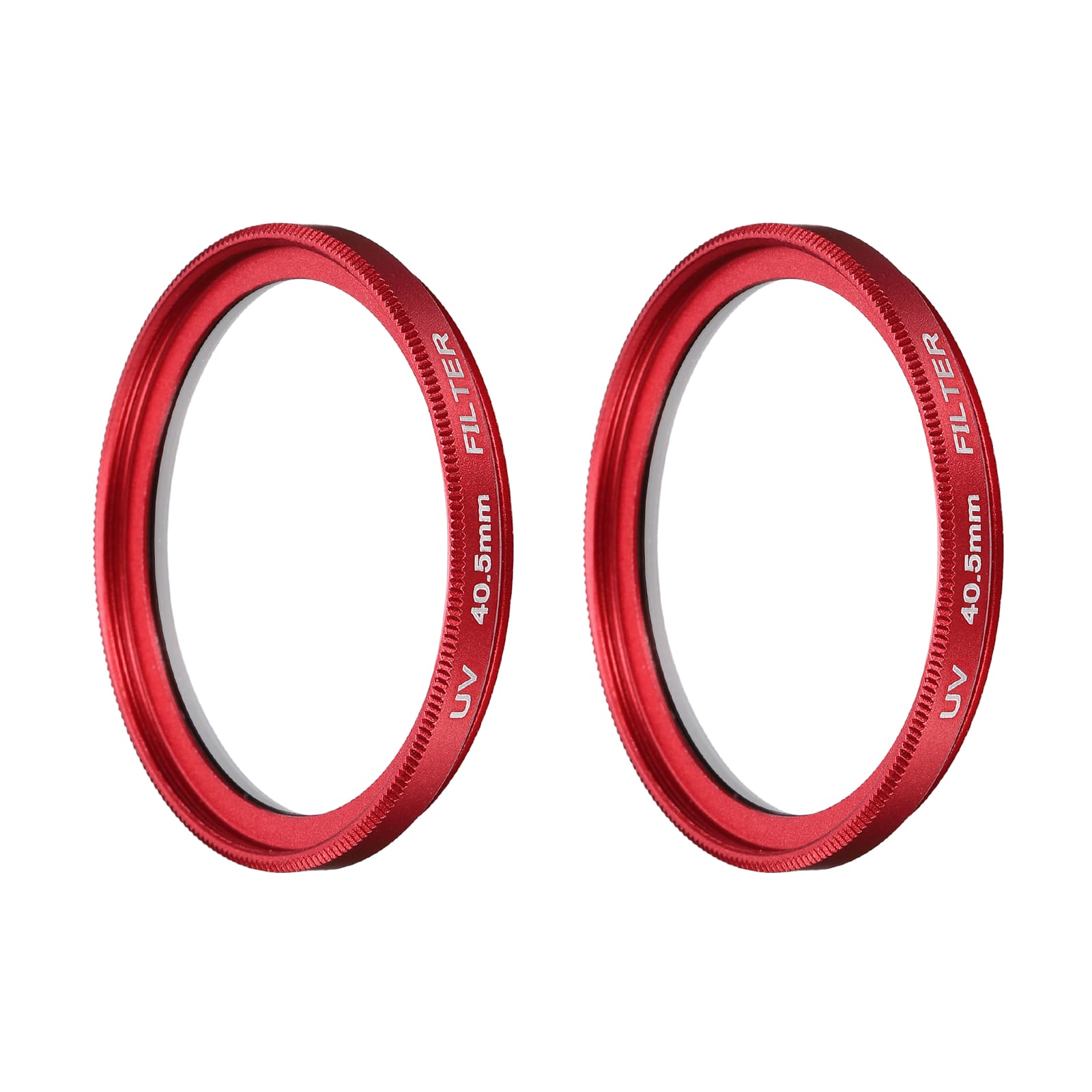 Unique Bargains - 40.5mm Ultra Slim Lens Filter 2pcs, Multi Coating Aluminum Circular Screw-in Protection for Photography