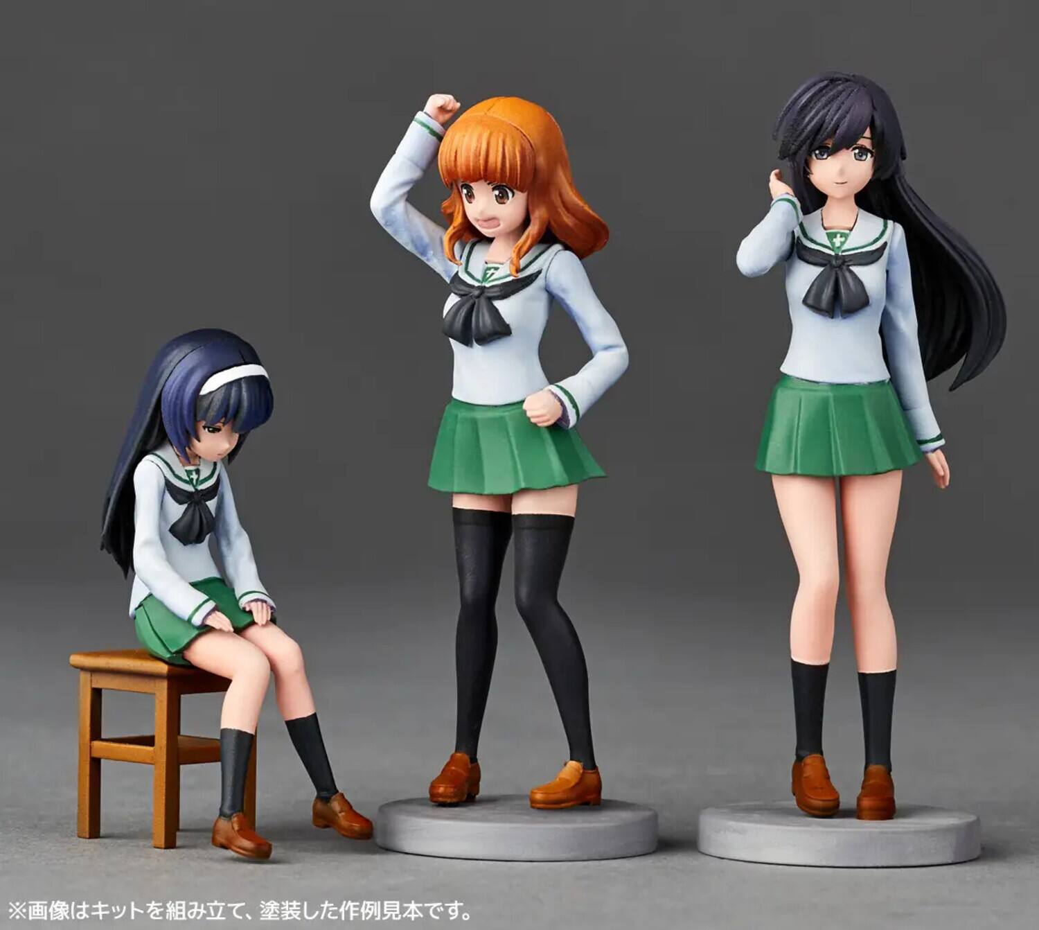 Alt View 2. PopMarket - Girld und Panzer - ARTPLA - Last Chapter Garage Plastic Model Kit Set B   - COLLECTIBLES - Multicolor.