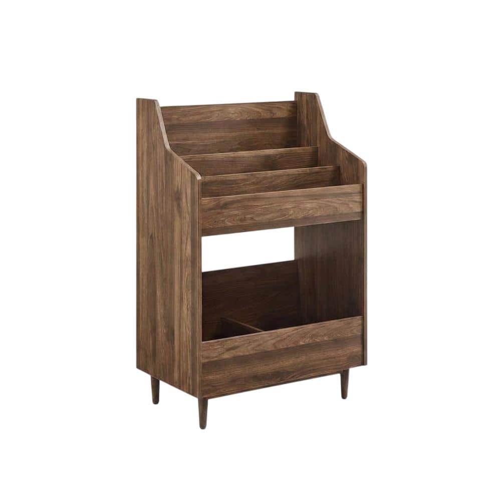Crosley Furniture - Liam Vinyl Record Storage Stand - Walnut