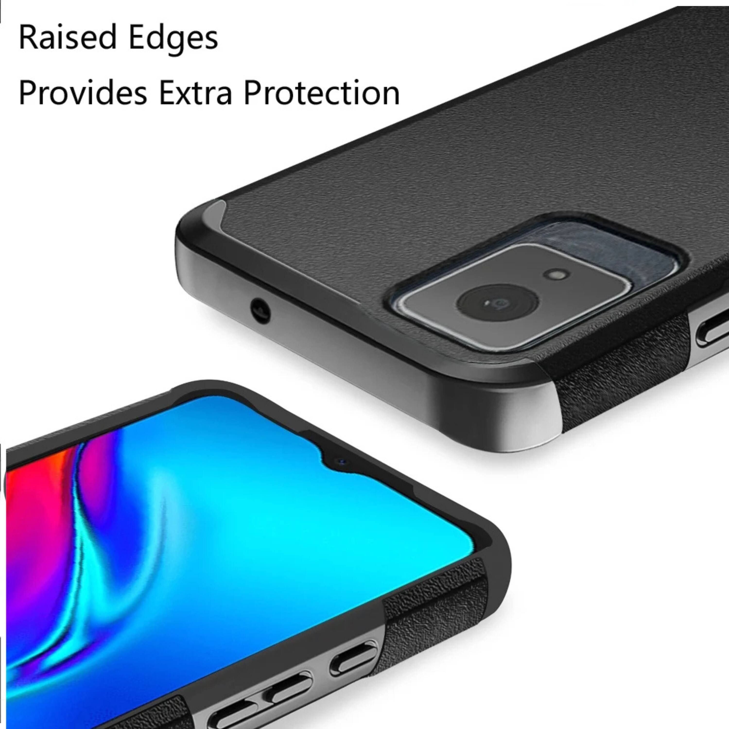 Raised Edges  
Provides Extra Protection