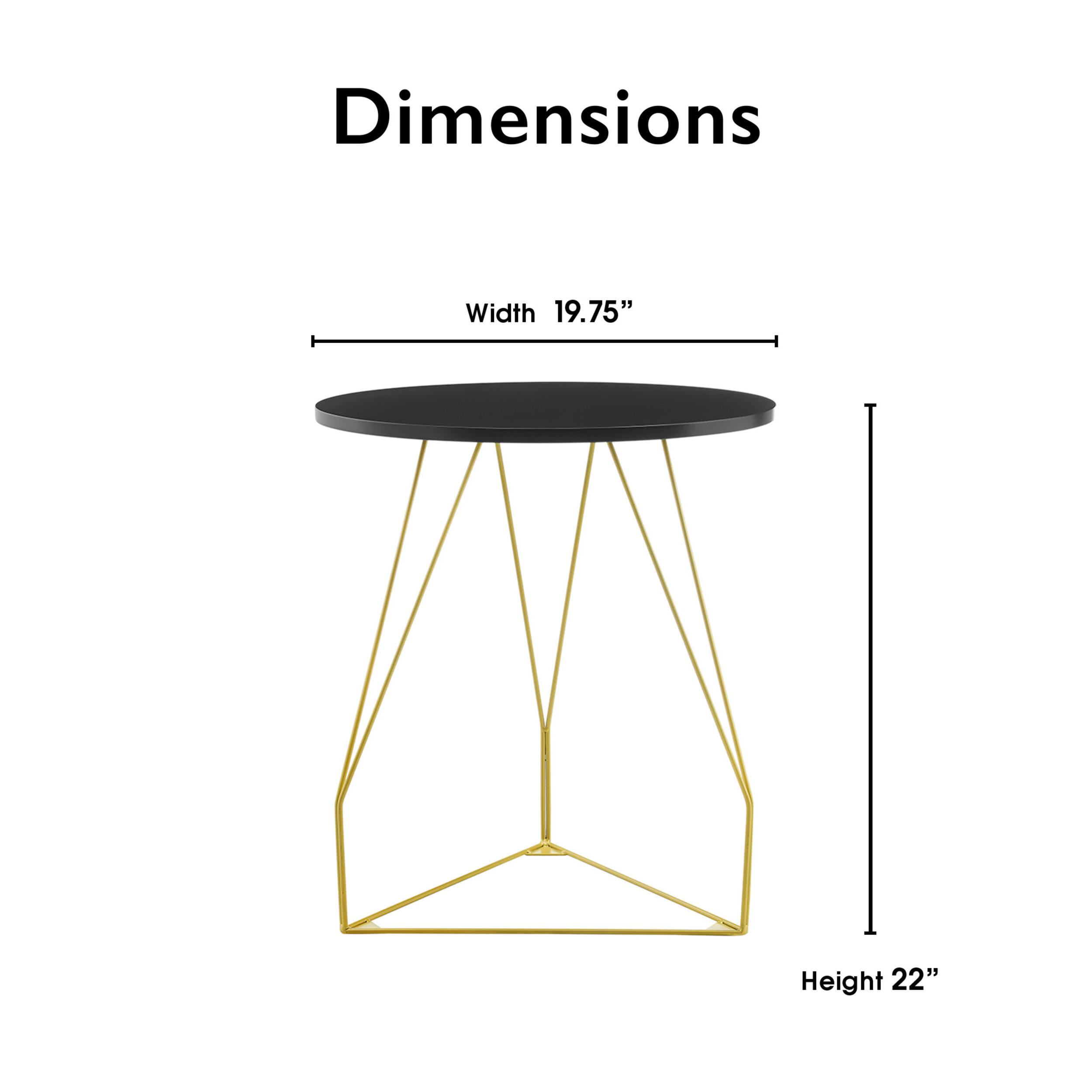 Alt View 12. Tommy Hilfiger - Orlando Accent Table - Black.