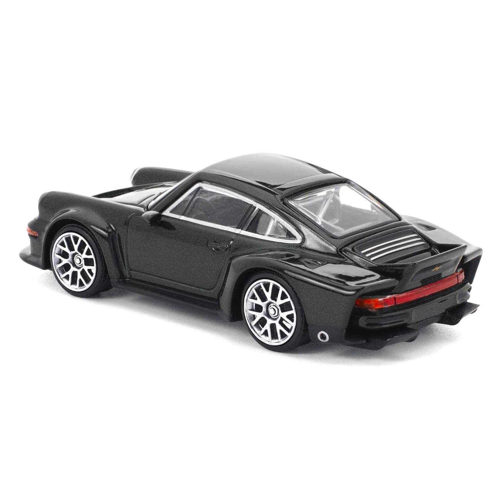Alt View 2. Pop Race - Singer DLS Turbo Black Metallic 1/64 Diecast Model Car by Pop Race.