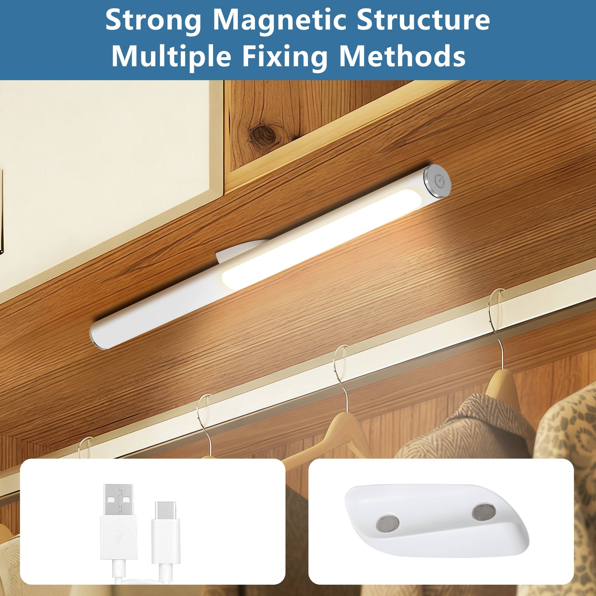 Strong Magnetic Structure  
Multiple Fixing Methods
