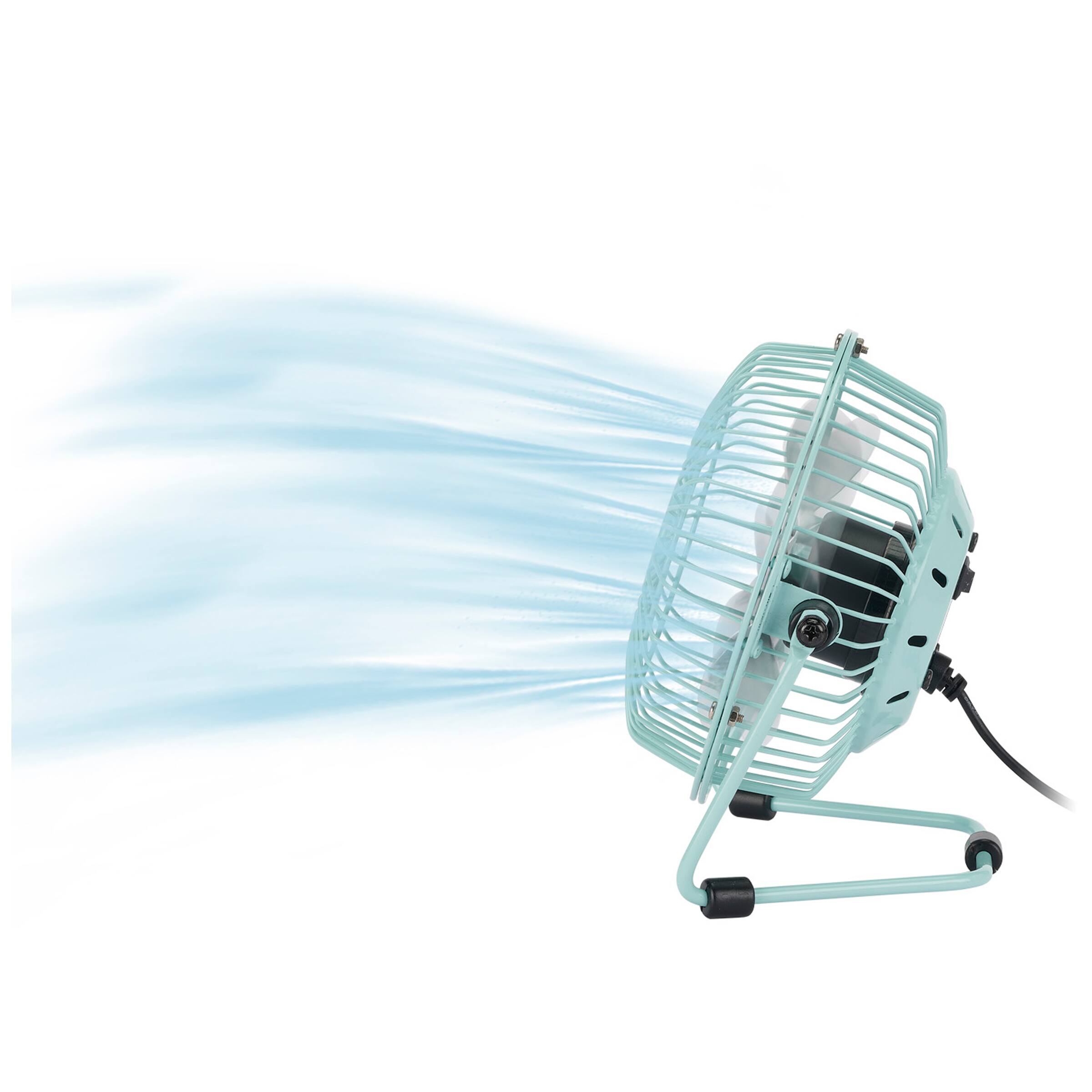 Alt View 1. GPX - GPX 4” USB Powered Desk Fan, AU25BU.