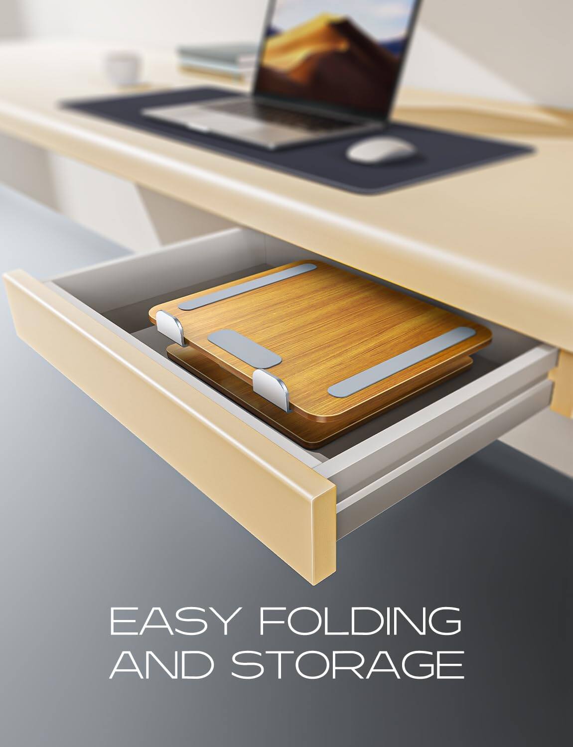 EASY FOLDING AND STORAGE